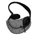Psychedelic Circle Pattern Print Pet Sling Carrier