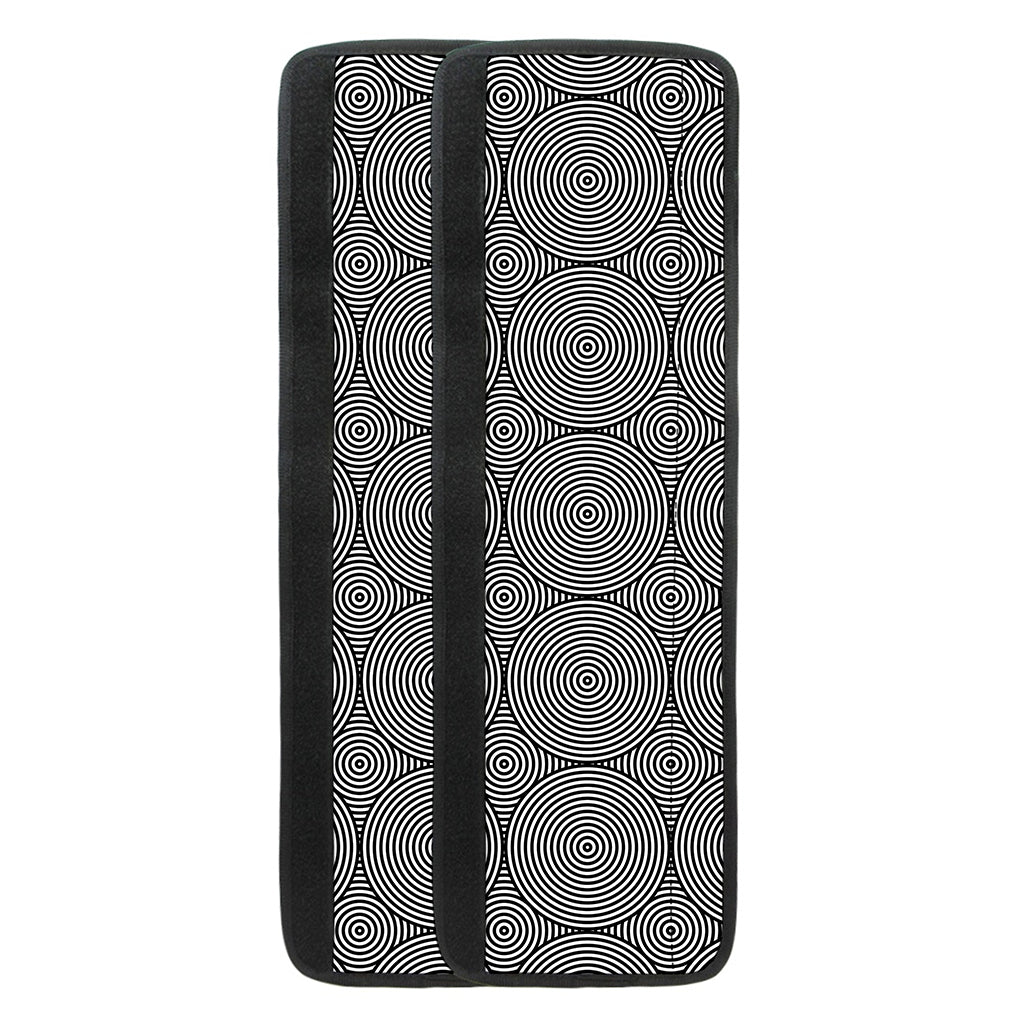 Psychedelic Circle Pattern Print Refrigerator Handle Covers