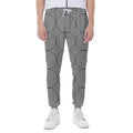 Psychedelic Circle Pattern Print Joggers