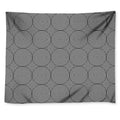 Psychedelic Circle Pattern Print Tapestry