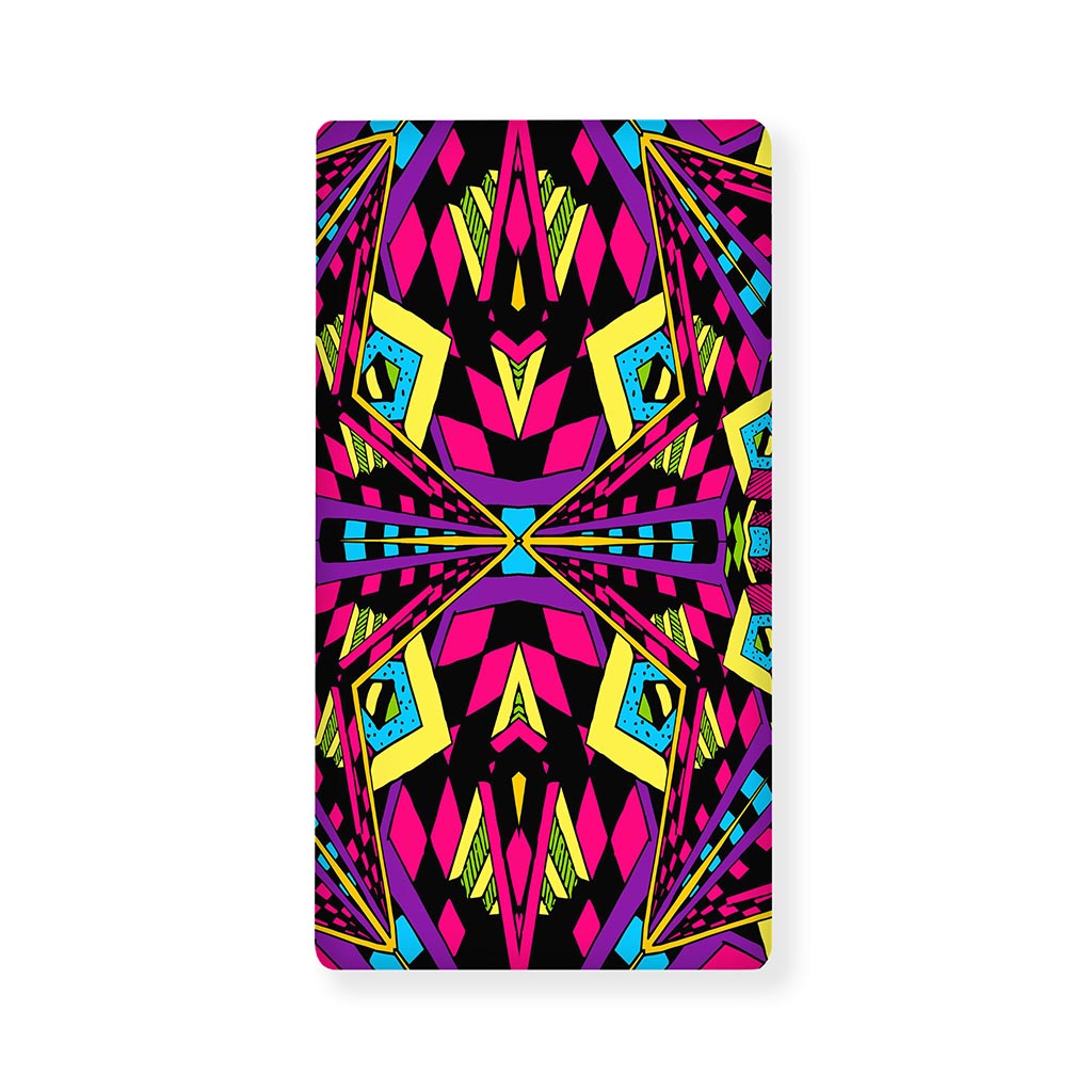 Psychedelic Ethnic Trippy Print Baby Crib Sheet
