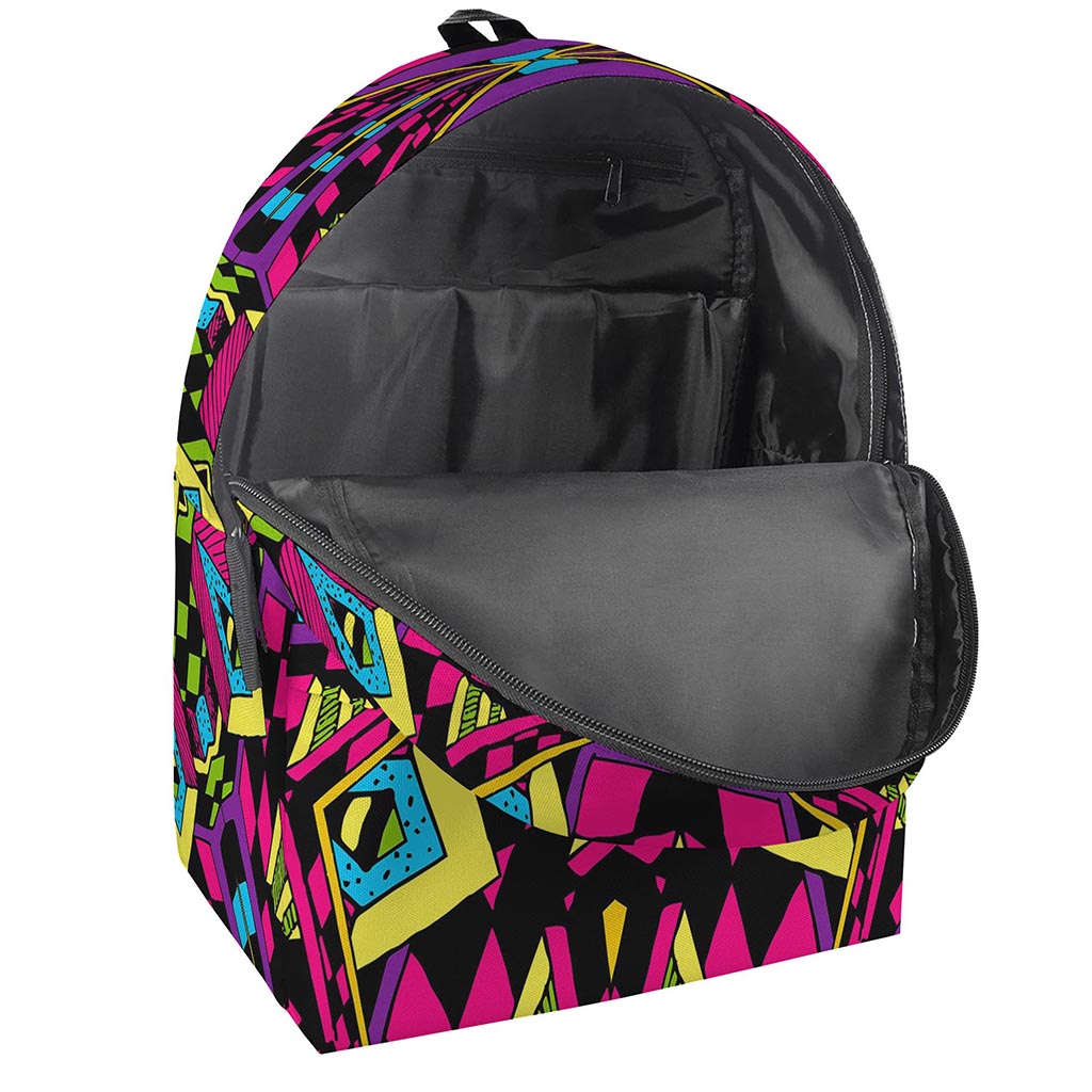 Psychedelic Ethnic Trippy Print Backpack