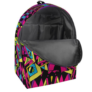 Psychedelic Ethnic Trippy Print Backpack