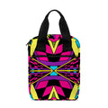 Psychedelic Ethnic Trippy Print Bible Tote Bag
