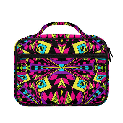Psychedelic Ethnic Trippy Print Briefcase Bible Bag