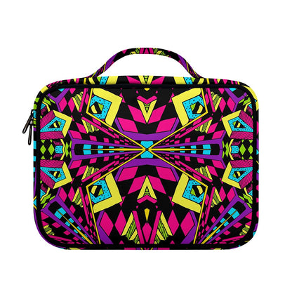 Psychedelic Ethnic Trippy Print Briefcase Bible Bag