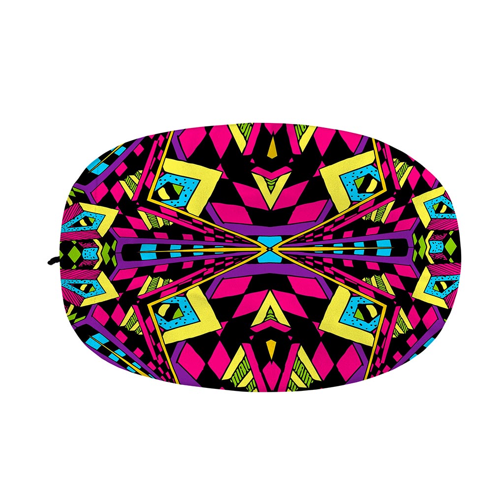 Psychedelic Ethnic Trippy Print Car Side Mirror Covers