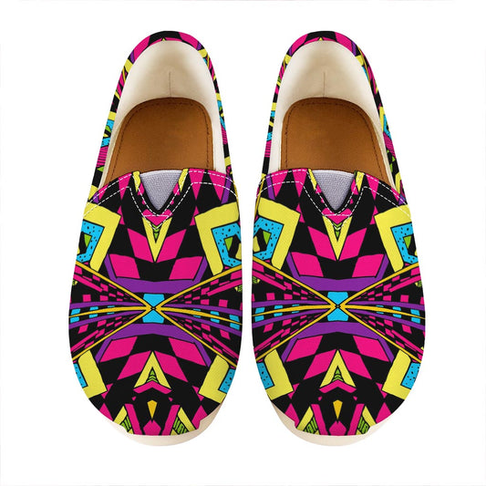 Psychedelic Ethnic Trippy Print Casual Shoes