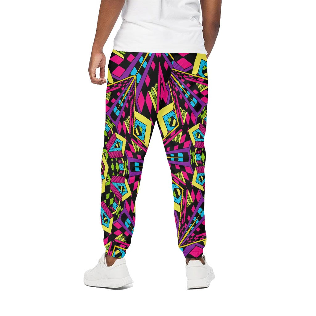 Psychedelic Ethnic Trippy Print Cotton Pants