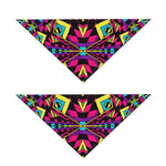 Psychedelic Ethnic Trippy Print Dog Bandana