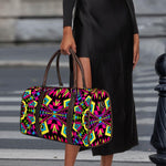 Psychedelic Ethnic Trippy Print Duffle Bag