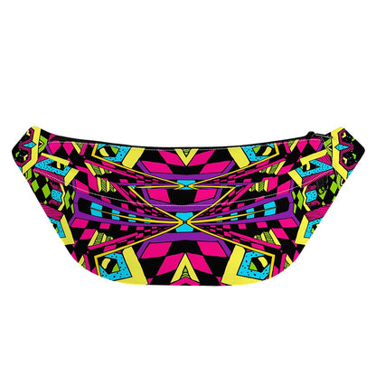 Psychedelic Ethnic Trippy Print Fanny Pack
