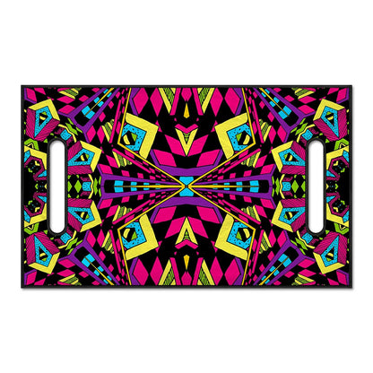 Psychedelic Ethnic Trippy Print Golf Cart Seat Cover