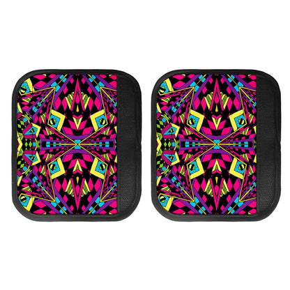 Psychedelic Ethnic Trippy Print Handle Covers