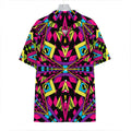 Psychedelic Ethnic Trippy Print Hawaiian Shirt