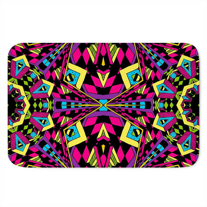Psychedelic Ethnic Trippy Print Indoor Door Mat