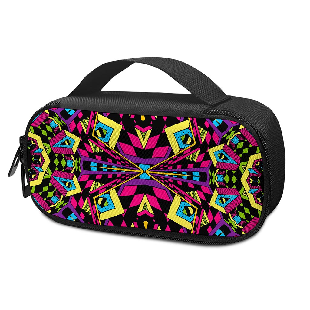 Psychedelic Ethnic Trippy Print Insulin Cooler Travel Case