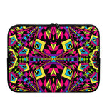 Psychedelic Ethnic Trippy Print Laptop Sleeve