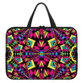 Psychedelic Ethnic Trippy Print Laptop Sleeve With Handle
