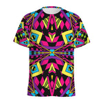 Psychedelic Ethnic Trippy Print Men's Sports T-Shirt