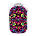 Psychedelic Ethnic Trippy Print Mesh Laundry Hamper