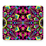 Psychedelic Ethnic Trippy Print Mouse Pad