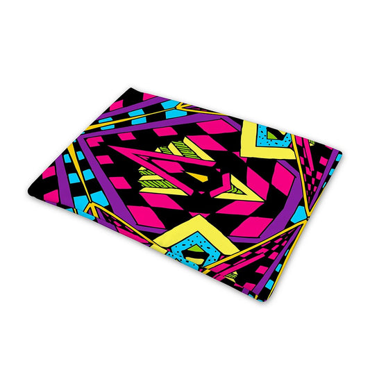 Psychedelic Ethnic Trippy Print Pet Cooling Mat Cover
