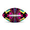 Psychedelic Ethnic Trippy Print Rugby Ball