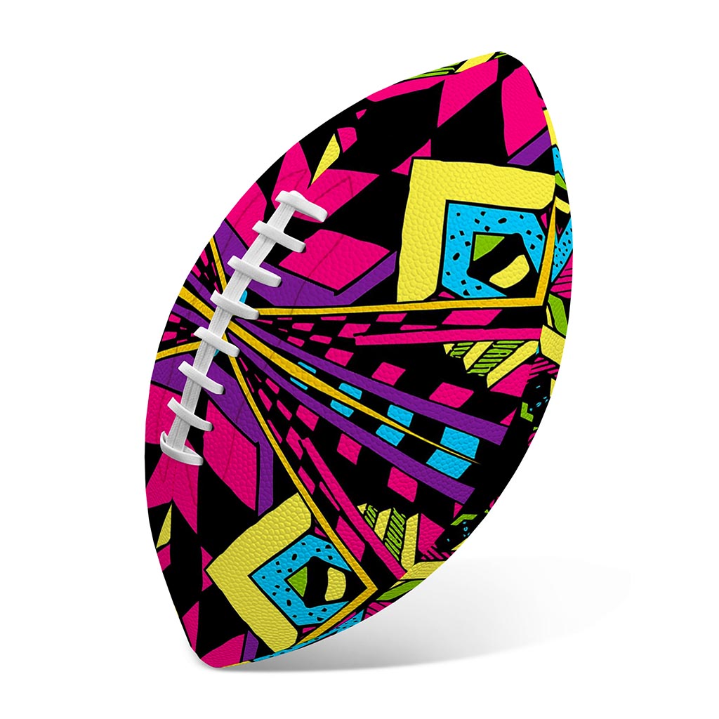 Psychedelic Ethnic Trippy Print Rugby Ball