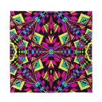 Psychedelic Ethnic Trippy Print Silk Bandana