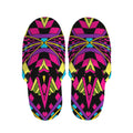 Psychedelic Ethnic Trippy Print Slippers