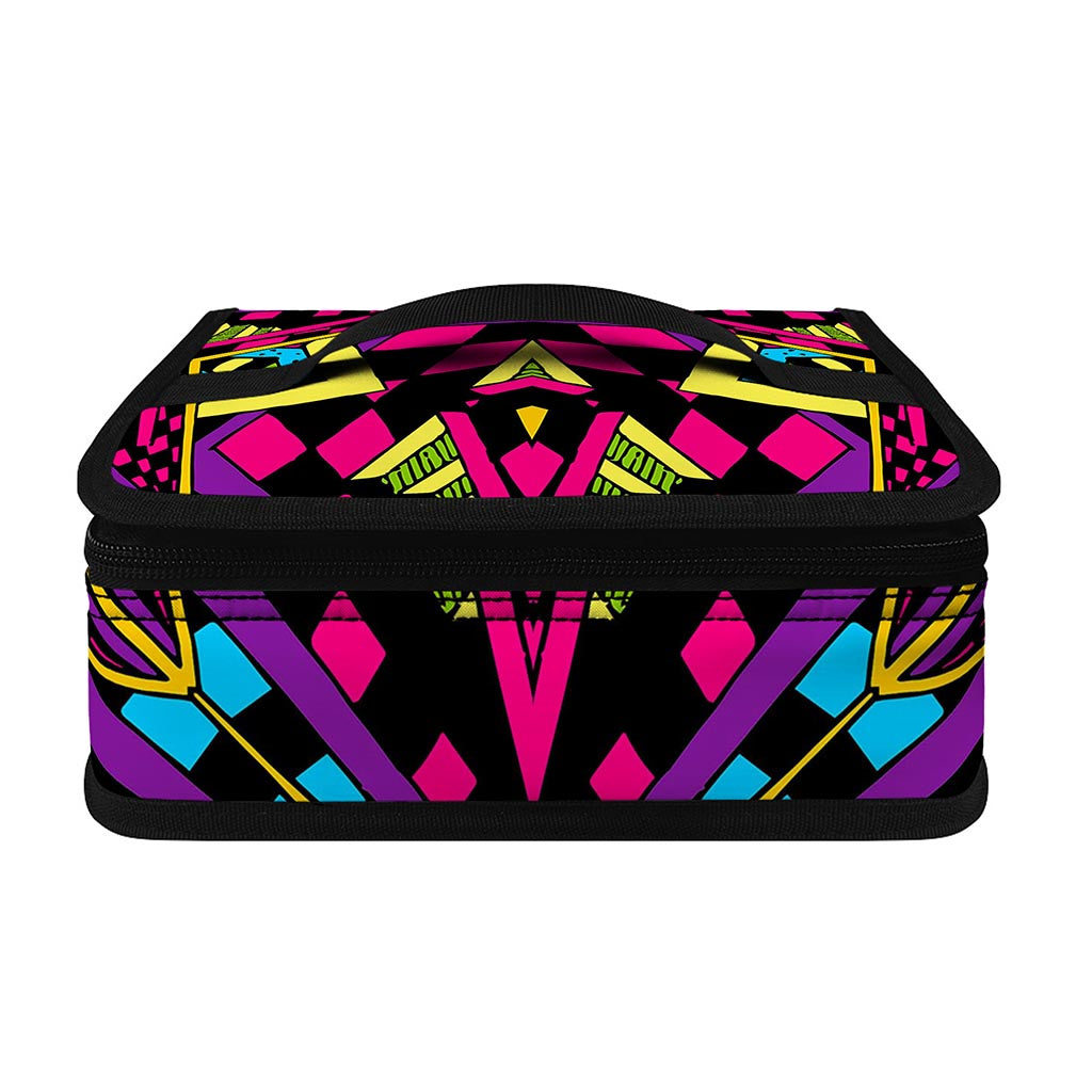 Psychedelic Ethnic Trippy Print Small Lunch Bag