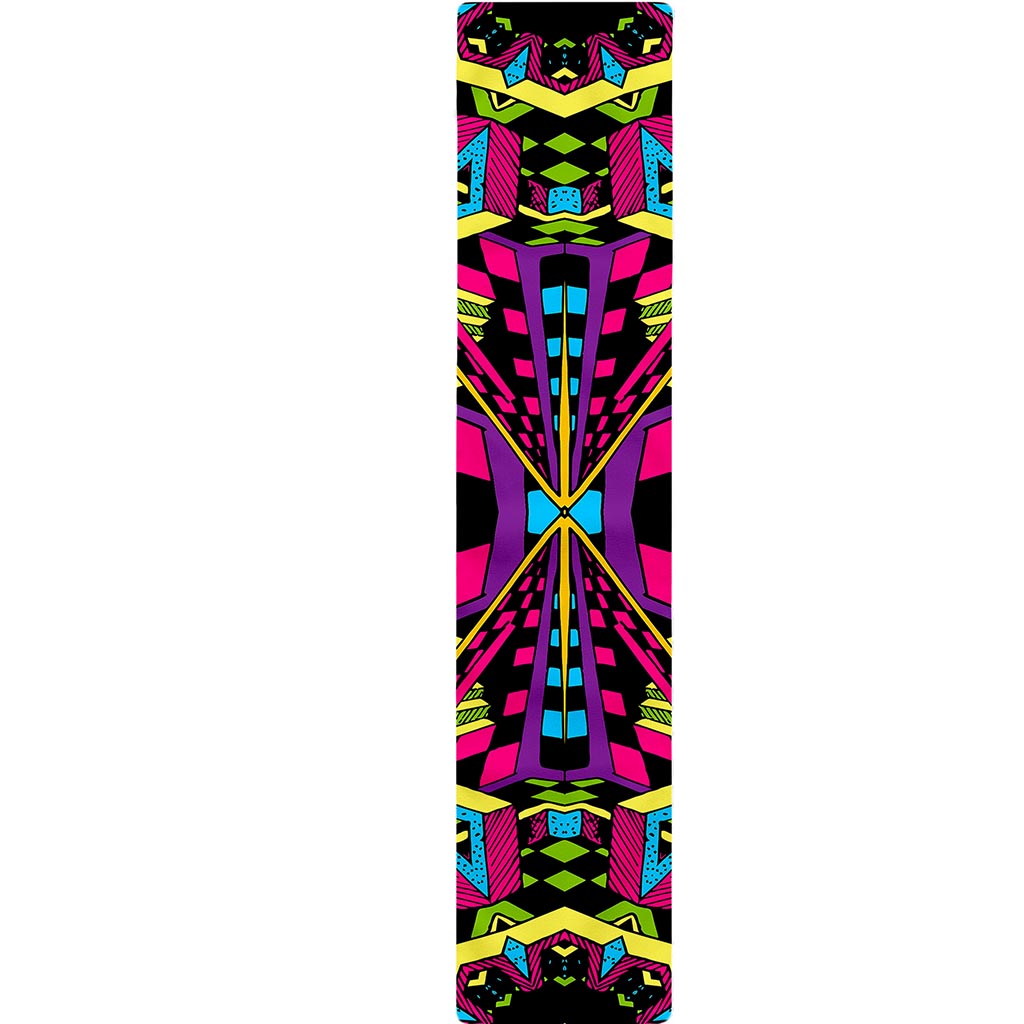 Psychedelic Ethnic Trippy Print Table Runner