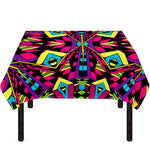 Psychedelic Ethnic Trippy Print Tablecloth