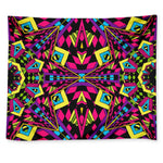 Psychedelic Ethnic Trippy Print Tapestry