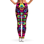 Psychedelic Ethnic Trippy Print Women's Leggings