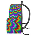 Psychedelic Expansion Optical Illusion Backpack