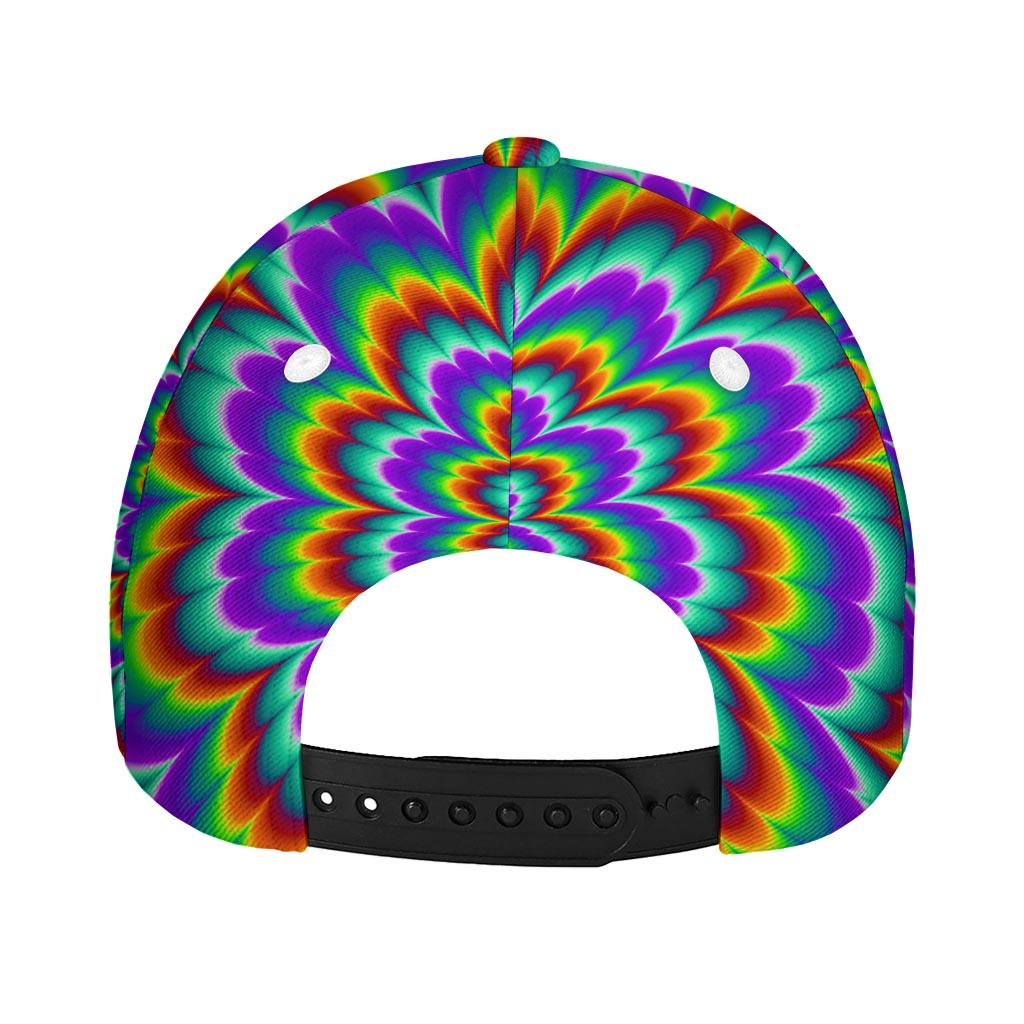 Psychedelic Expansion Optical Illusion Baseball Cap