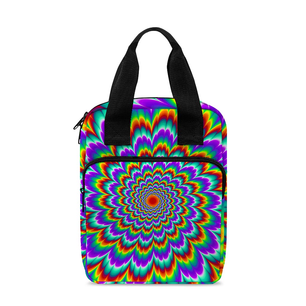 Psychedelic Expansion Optical Illusion Bible Tote Bag