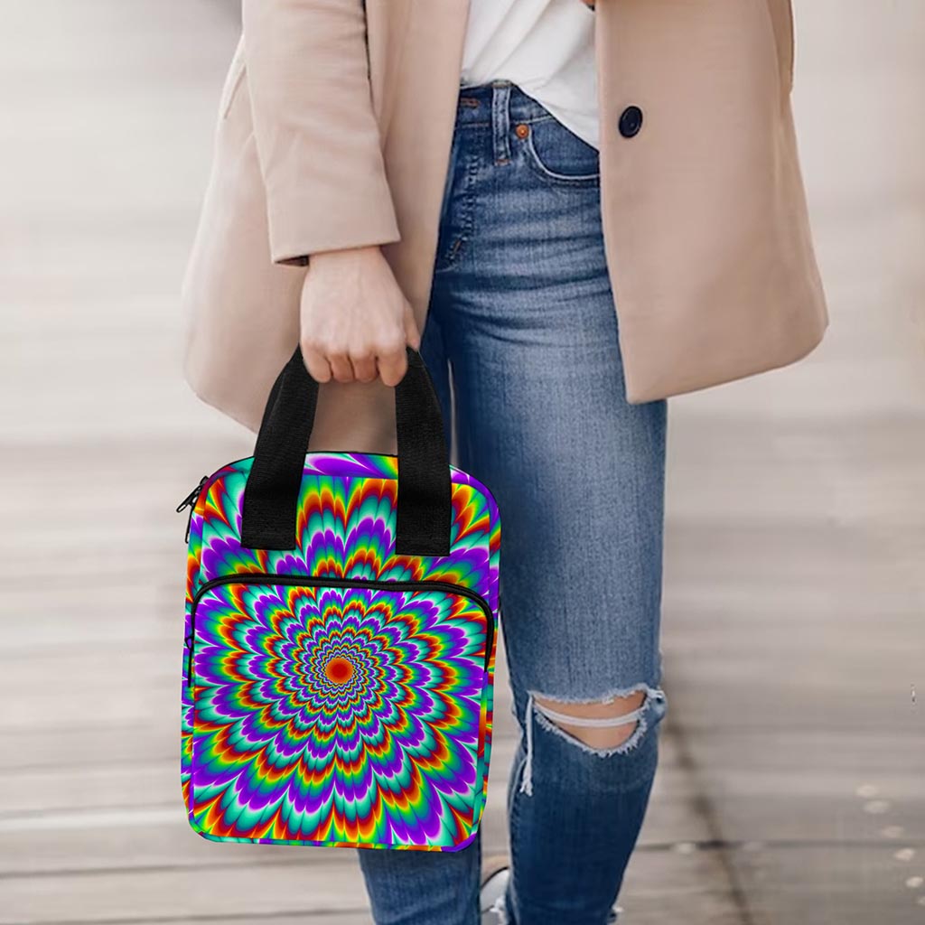 Psychedelic Expansion Optical Illusion Bible Tote Bag