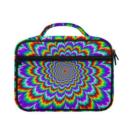 Psychedelic Expansion Optical Illusion Briefcase Bible Bag