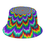 Psychedelic Expansion Optical Illusion Bucket Hat