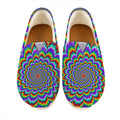 Psychedelic Expansion Optical Illusion Casual Shoes