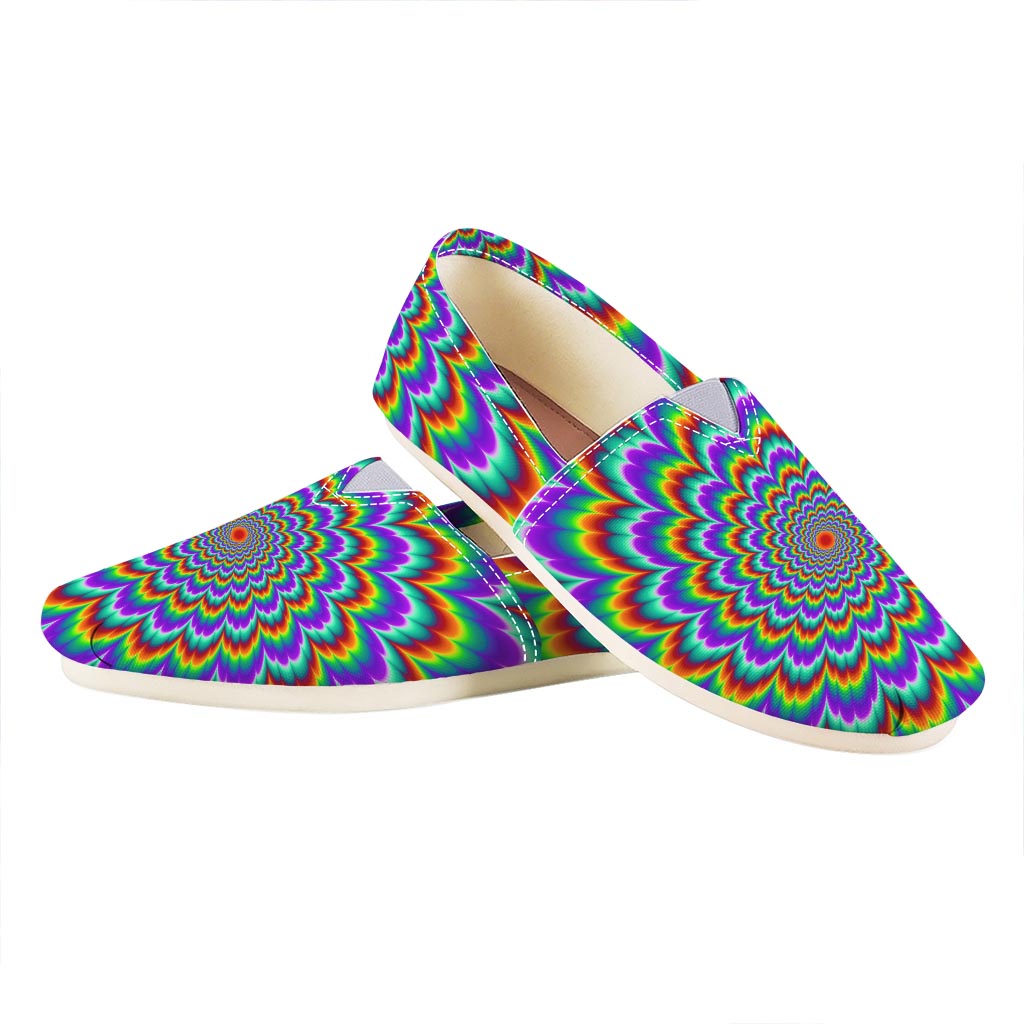 Psychedelic Expansion Optical Illusion Casual Shoes