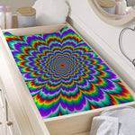 Psychedelic Expansion Optical Illusion Changing Pad Cover