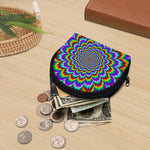 Psychedelic Expansion Optical Illusion Coin Purse