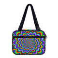 Psychedelic Expansion Optical Illusion Double Strap Bible Bag