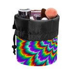 Psychedelic Expansion Optical Illusion Drawstring Makeup Bag