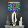 Psychedelic Expansion Optical Illusion Drum Lamp Shade