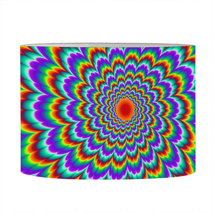 Psychedelic Expansion Optical Illusion Drum Lamp Shade